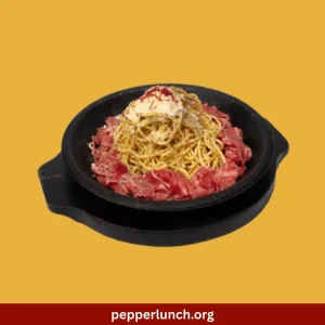 Beef Aglio Olio Pasta