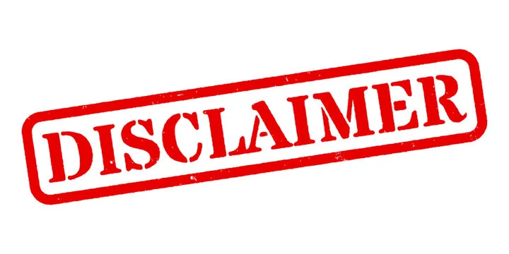 Disclaimers