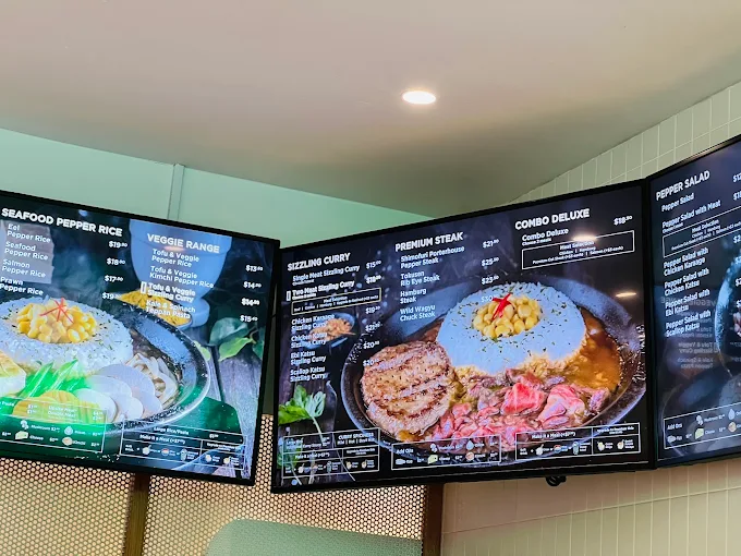 Pepper Lunch Sydney Menu