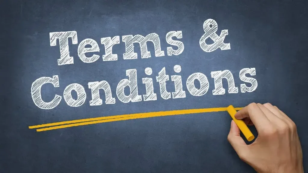 Terms and Conditons